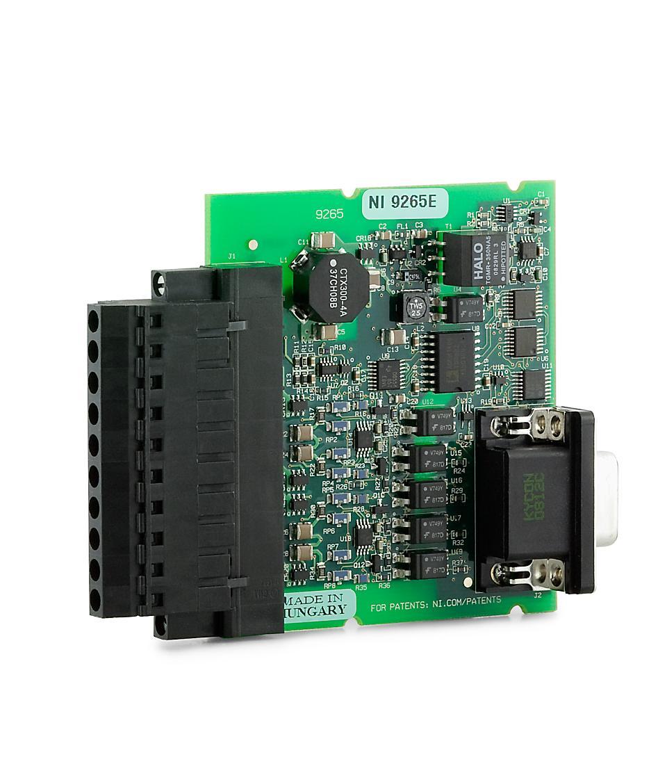 NI sbRIO-9265 C系列电流输出模块