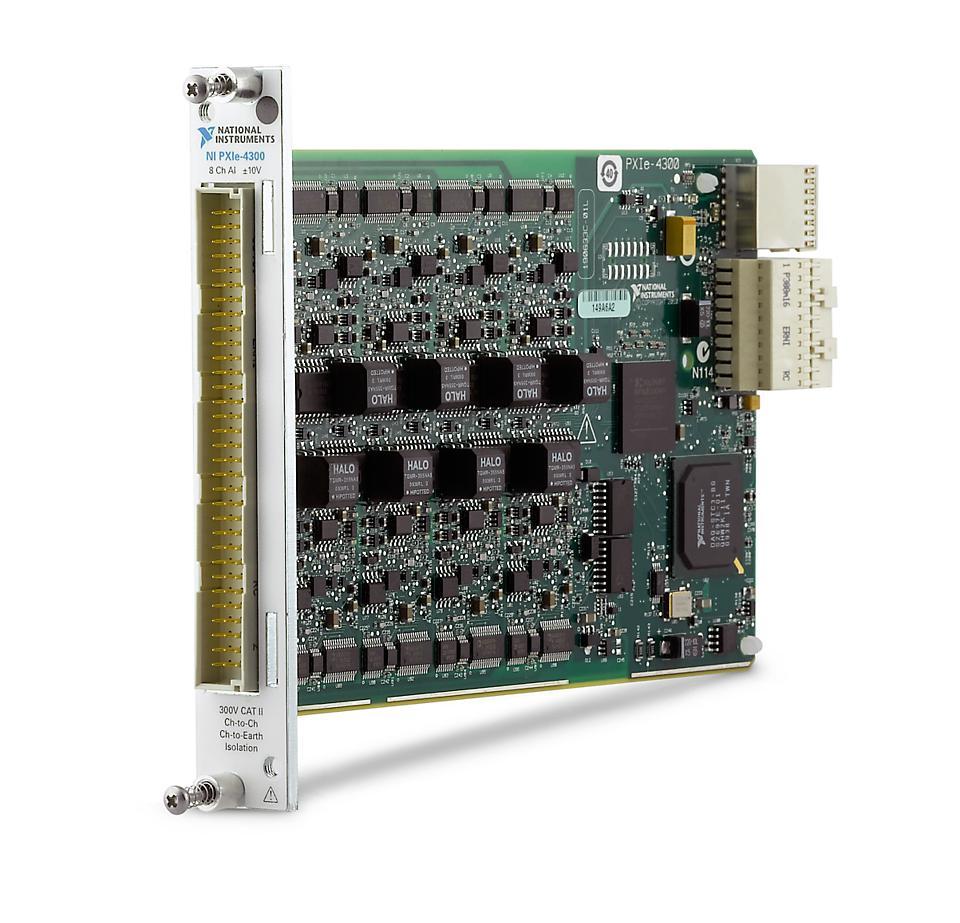 NI PXIe-4300 PXI模拟输入模块