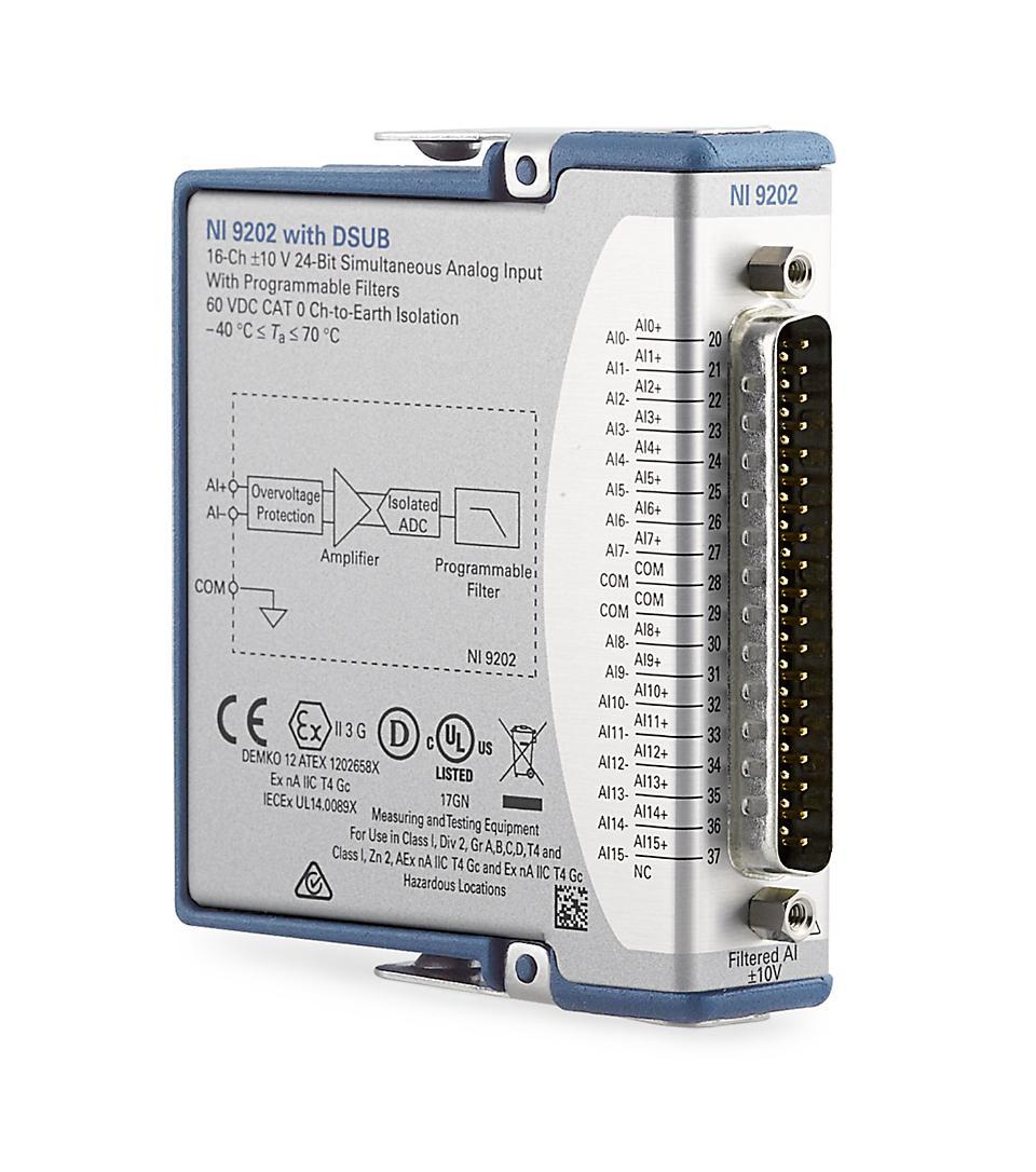 NI-9202 C系列电压输入模块