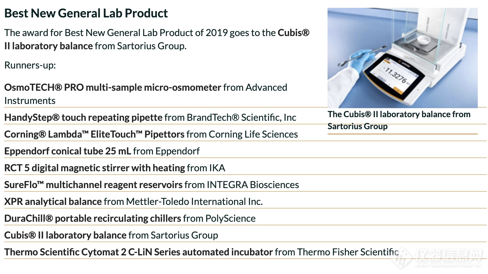 Pittcon 2020：年度“科学家选择”大奖揭晓，安捷伦成最大赢家