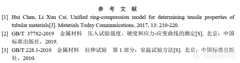 CSTM《金属材料强度、应力应变关系的圆环压缩试验方法》团体标准征求意见