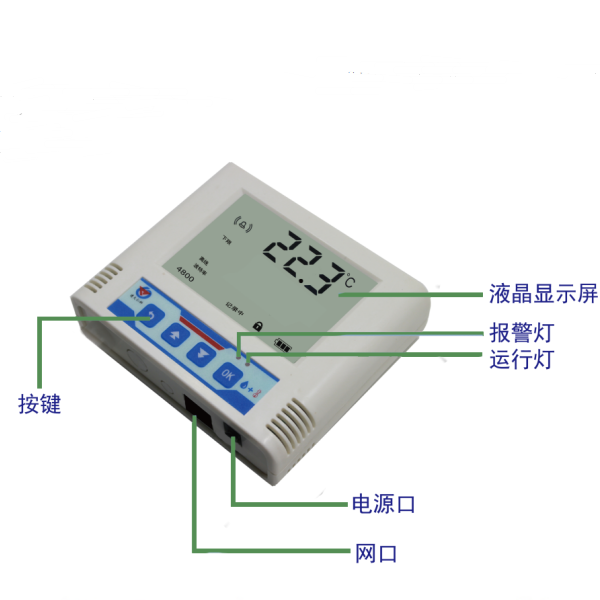 以太网型温度变送器 建大仁科 RS-WD-ETH