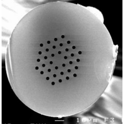 大宽带中红外（1.5~10μm）光子晶体光纤 