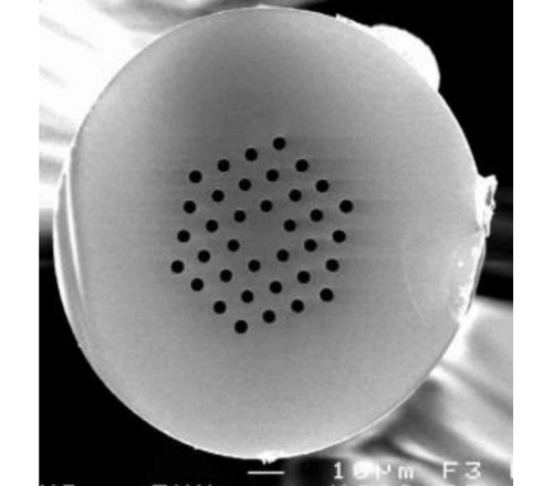 大宽带中红外（1.5~10μm）光子晶体光纤 