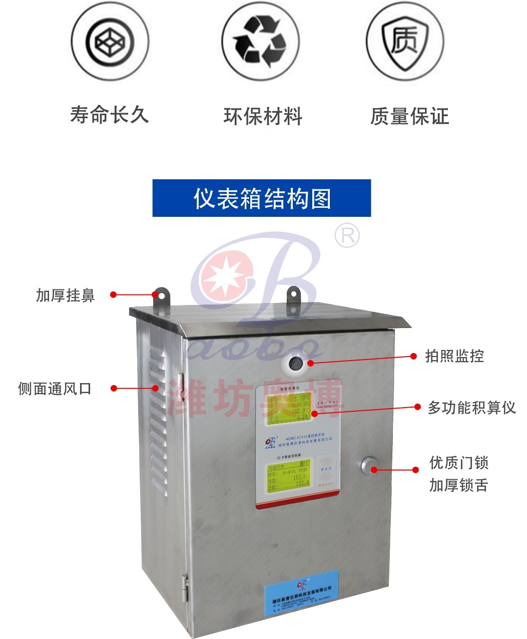 潍坊奥博ABDT-IC预付费智能远程控制系统