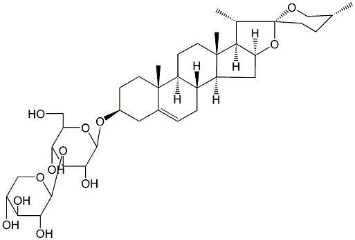 薯蓣皂苷元-3-O-β-D-木糖-(1→3) -β-D-葡萄糖苷.gif