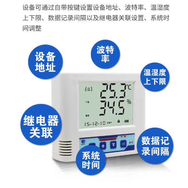 以太网型温湿度传感器变送器 建大仁科 RS-WS-ETH-6