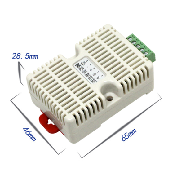 扁卡轨温湿度传感器 建大仁科 RS-WS-N