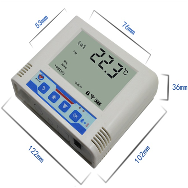 485型单温度变送记录仪 建大仁科 RS-WD-N01-6-5