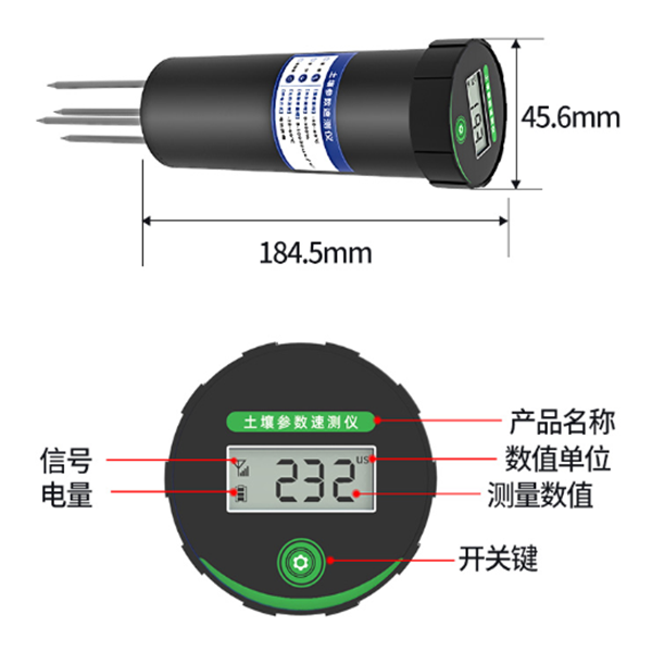 土壤参数速测仪 建大仁科 RS-*-SC