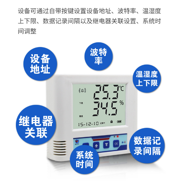 温湿度变送器 建大仁科 RS-WS-ETH-6