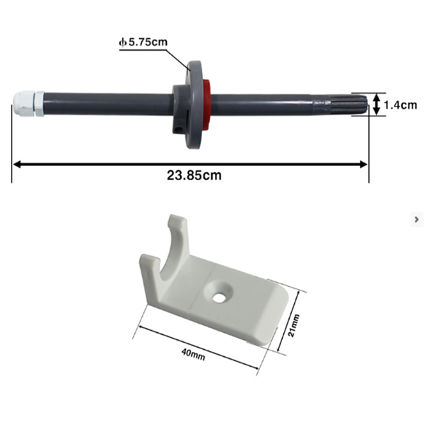 长管道式温湿度传感器 建大仁科 RS-WS-N01-9-1
