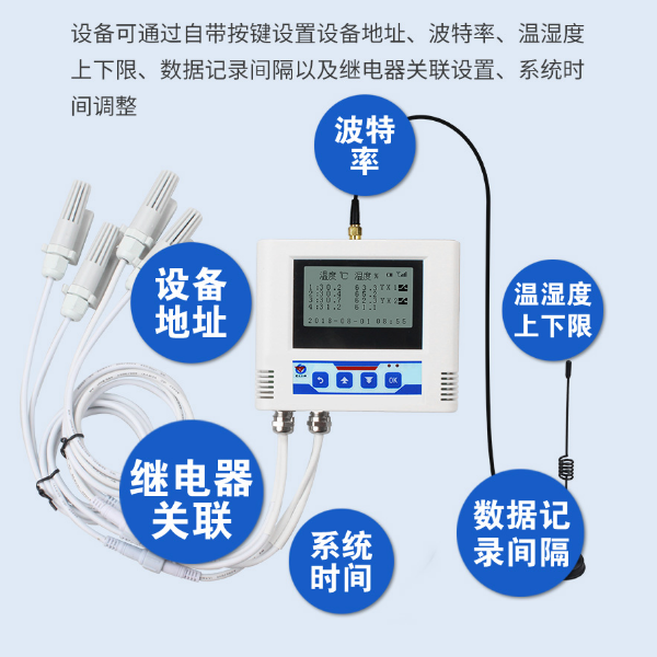 温湿度监测传感器 建大仁科 RS-