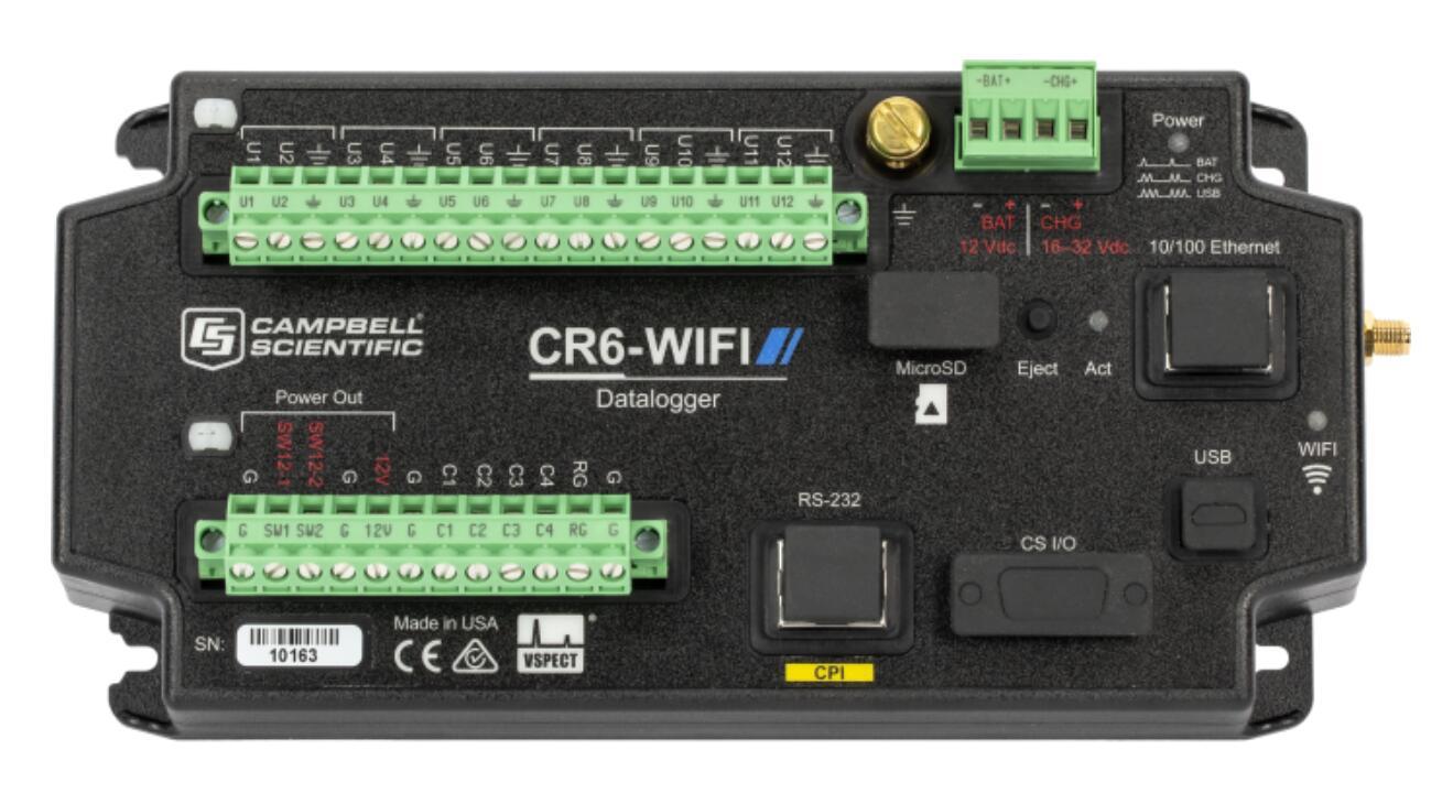 Campbell  CR6数据采集器  CR6-WIFI无线数据记录仪