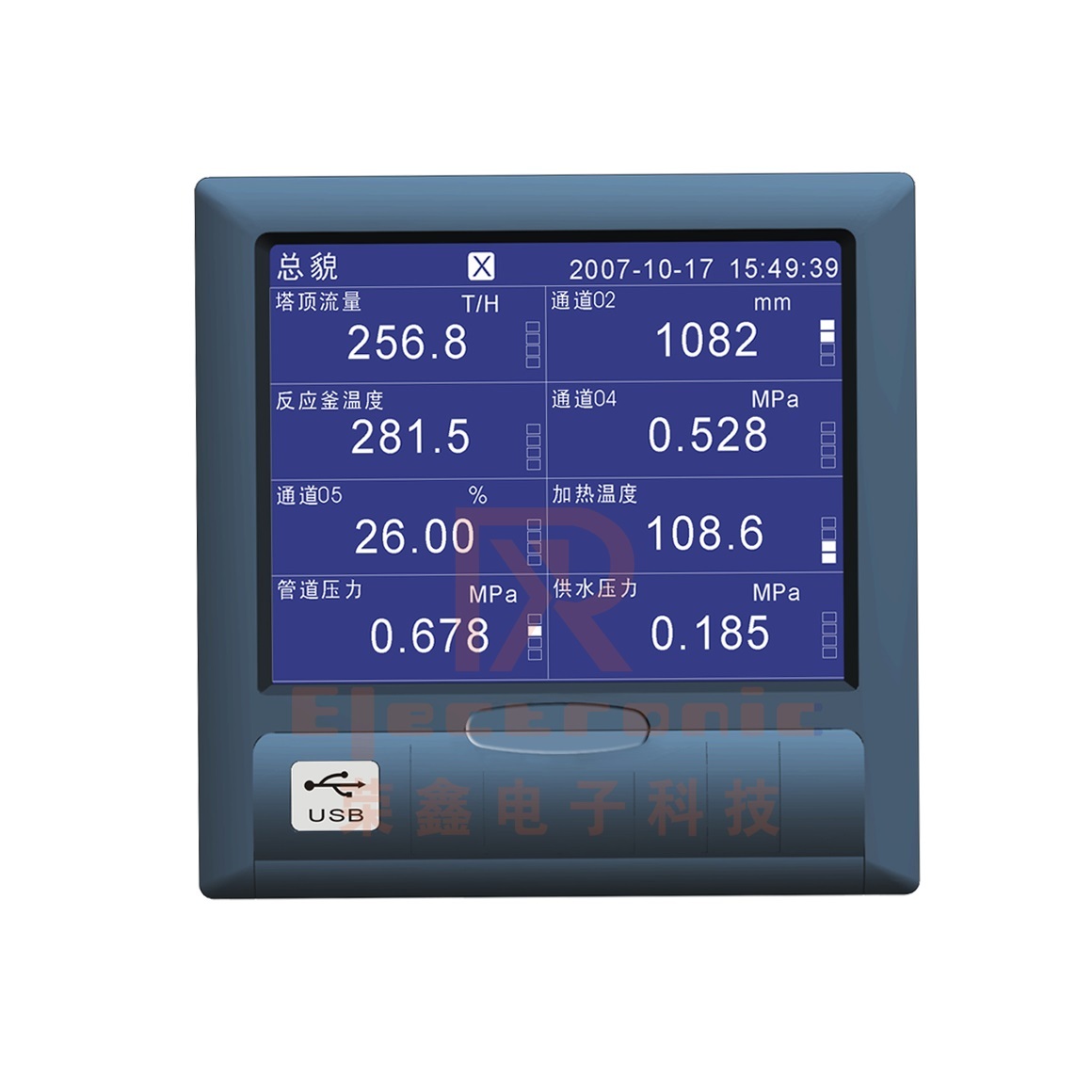 TWC-201多路温度记录仪