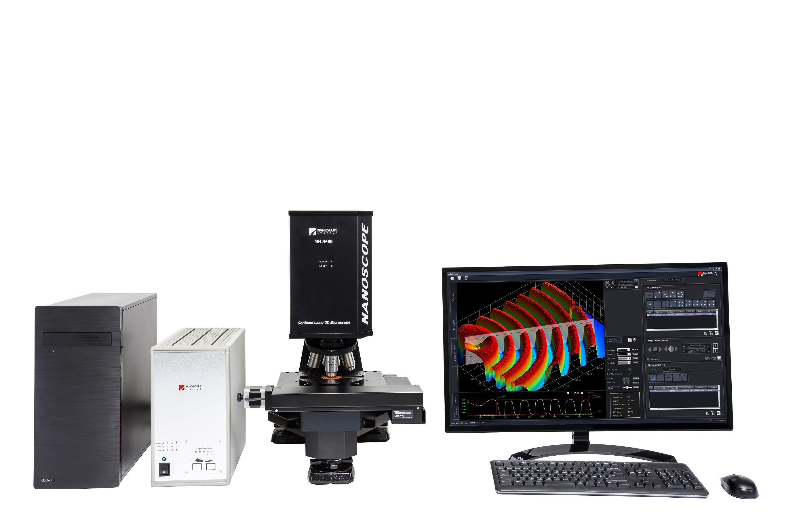 Nanoscope system NS3500三维激光共聚焦显微镜