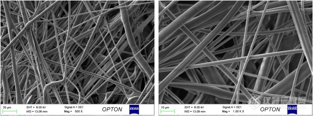 OPTON微观世界 | ZEISS 电镜观察口罩的内部构造