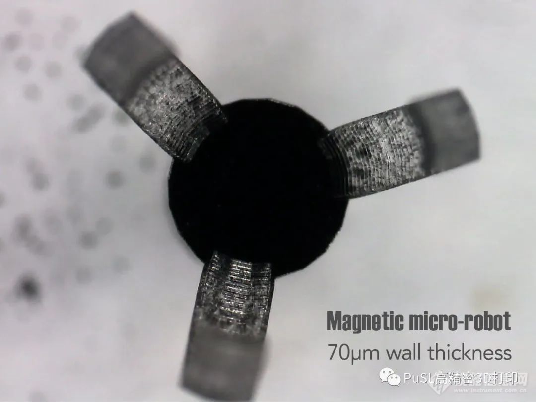 高精密3D打印:未来微型机器人研制的重要手段