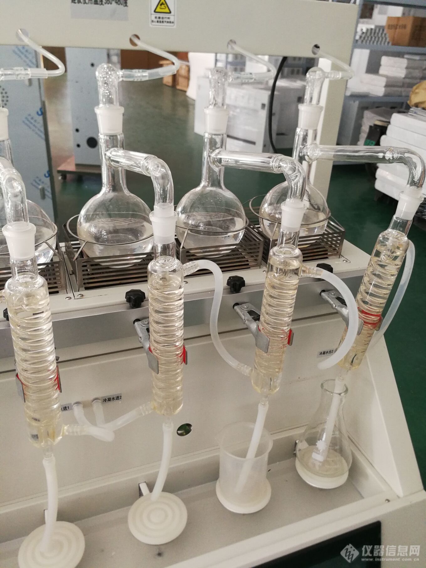 挥发酚蒸馏仪zl6c智能氨氮蒸馏器