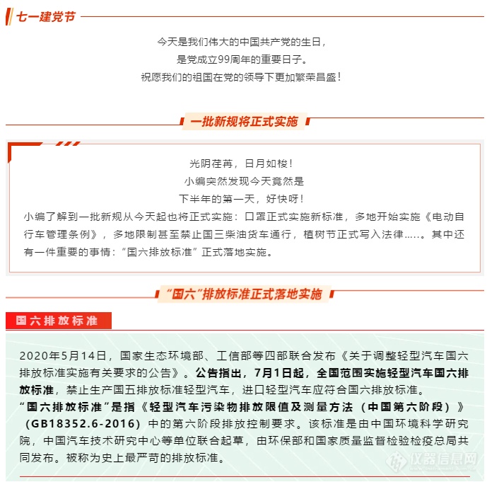 7月1日起 这些新规将影响你我生活-国六排放标准正式实施