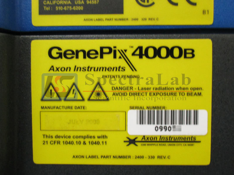 GenePix 4000B微阵列基因芯片扫描仪