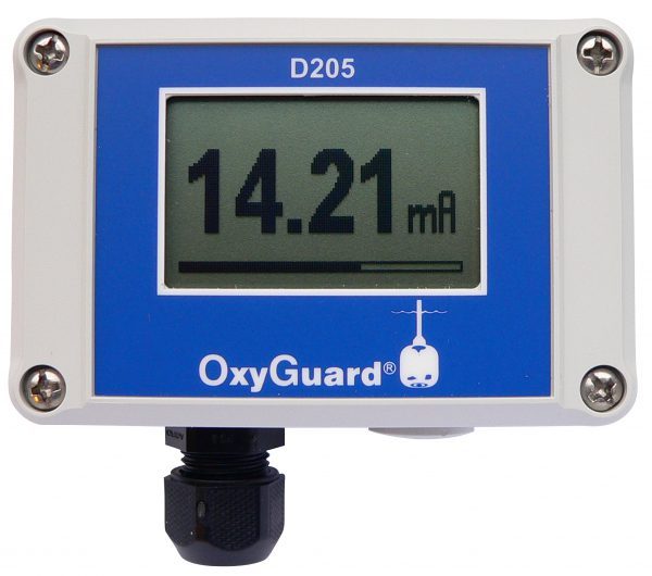 OxyGuard 4-20mA电流环路 D205显示器