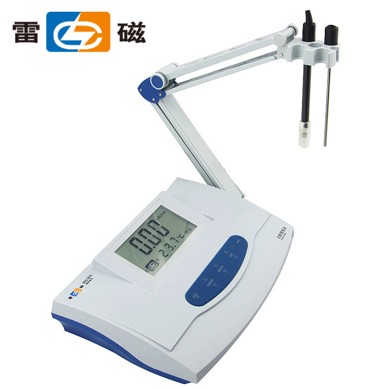 上海雷磁 DDS-307电导率仪 电导率测试仪 台式电导率仪