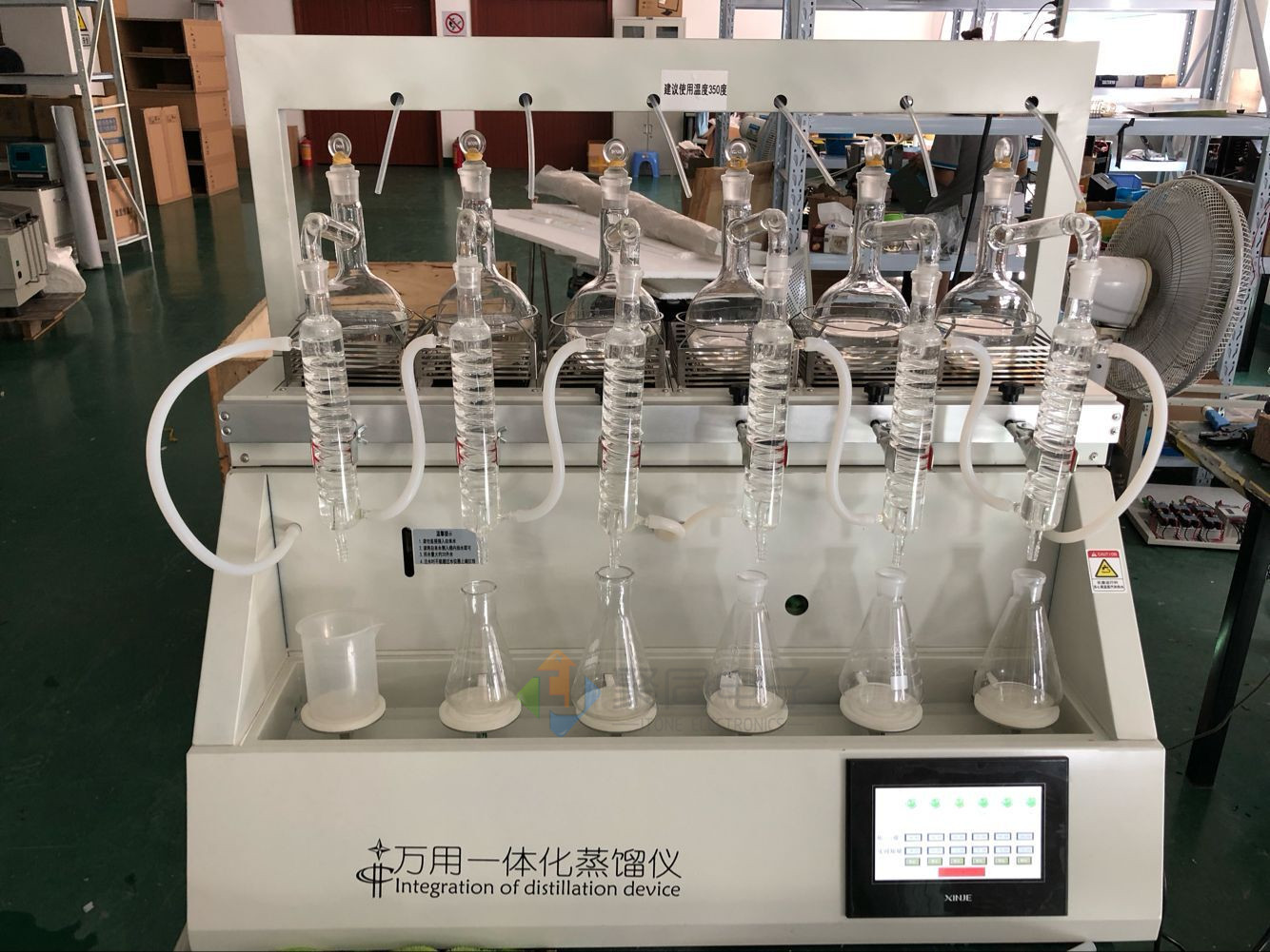 简易型氨氮蒸馏仪JTZL-6C配件齐全