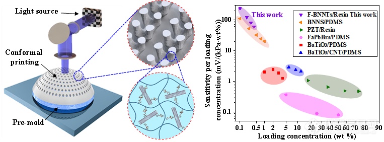 Nano Energy：基于面投影微立体光刻3D打印技术的共形压电传感器设计与制造