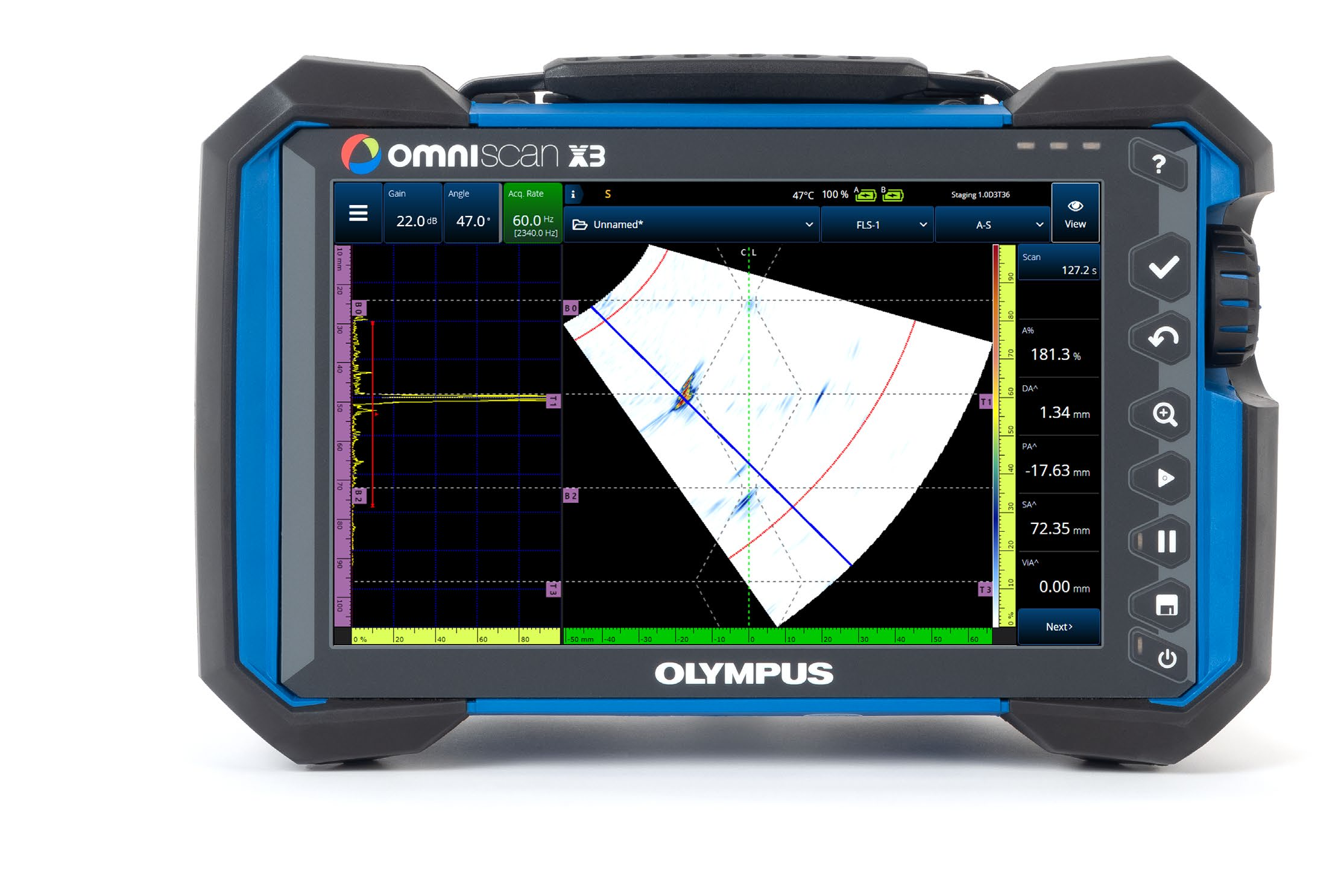 OLYMPUS超声相控阵探伤仪OMNISCAN X3
