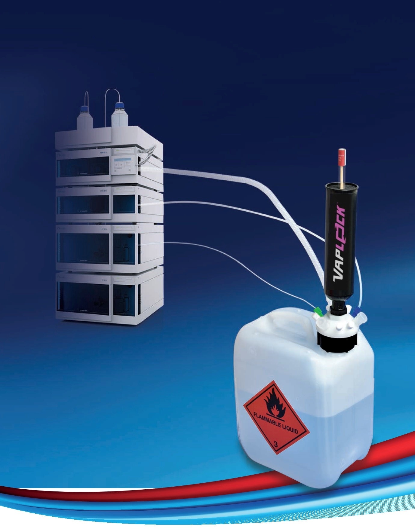 HPLC溶剂&amp;废液安全处理系统