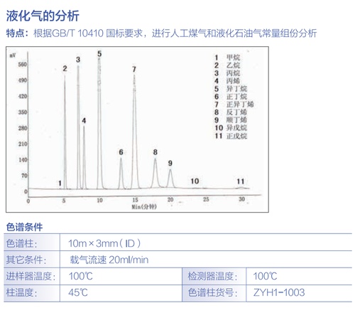  液化气分析 其他气相专用柱