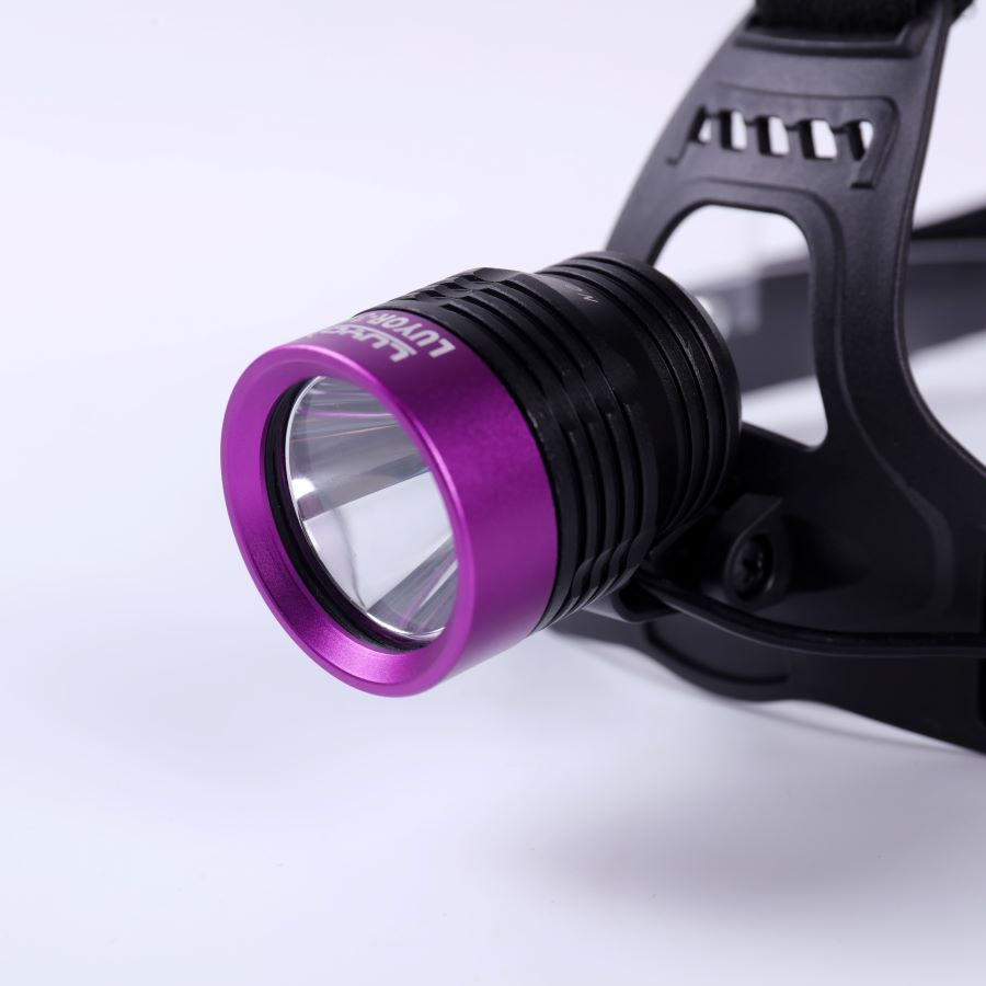 LUYOR-3101S UV LED紫外线头盔式黑光灯