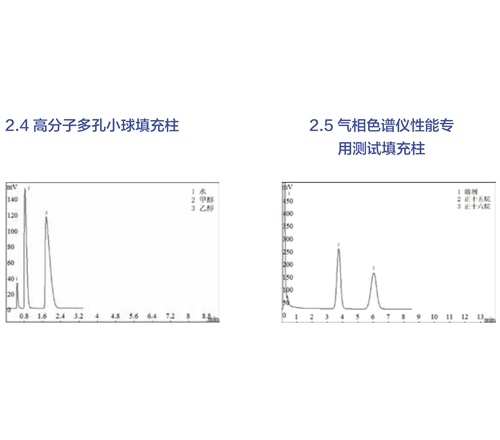  高分子多孔小球、气相色谱仪性能专用测试填充柱 分析用填充柱