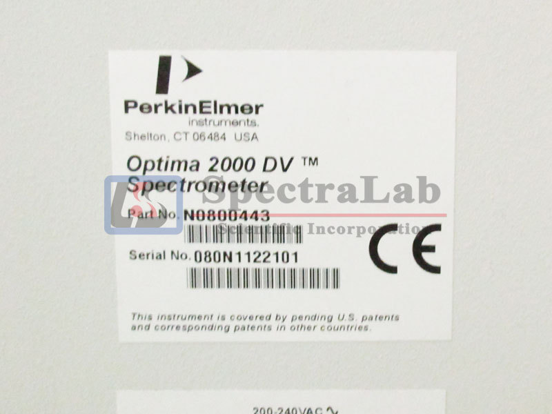 珀金埃尔默Optima 2000 DV电感耦合等离子体发射光谱仪