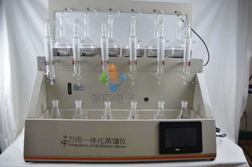  徐州市全玻璃蒸馏器JTZL-6Y快速蒸馏装置
