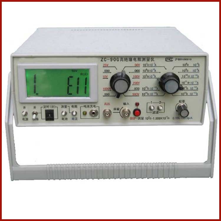 厂家直销高绝缘电阻测量仪数字式高阻计ZC-90防静电