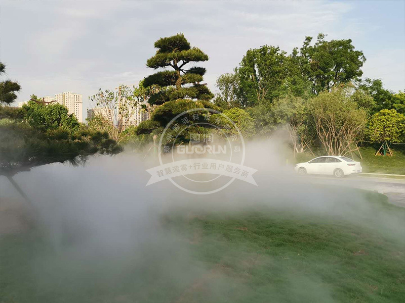 园林景区喷雾造景设备