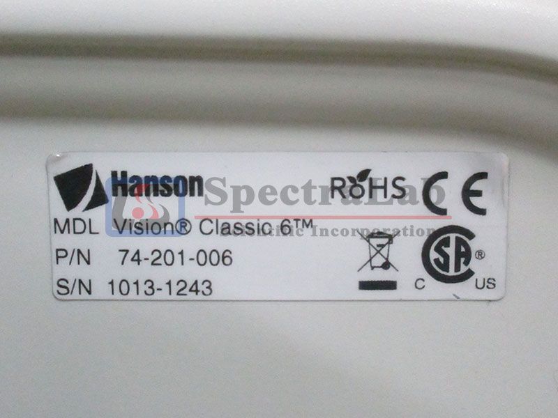 二手HANSON Vision G2 Classic 6 溶出仪