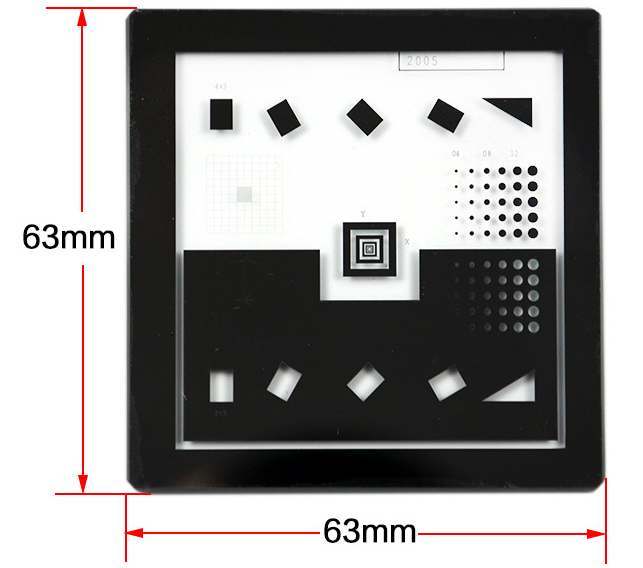  影像仪校正标定玻璃板 其他配件