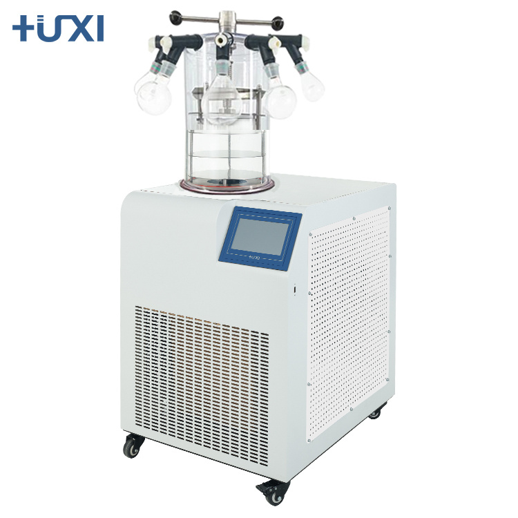 上海沪析HXLG-12-50D立式多歧管冷冻干燥机