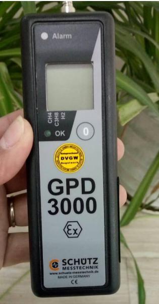 德国舒赐便携式可燃气体检测仪GPD3000