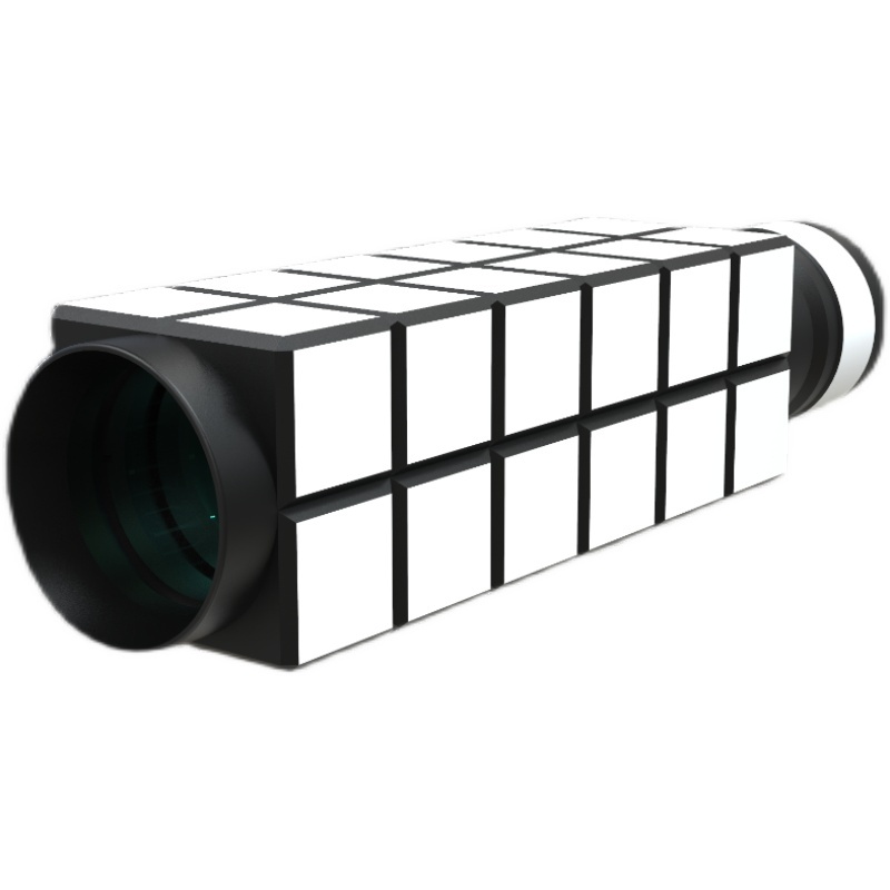 6倍方管前置镜  望远镜平行光管光学仪器瞄准安装