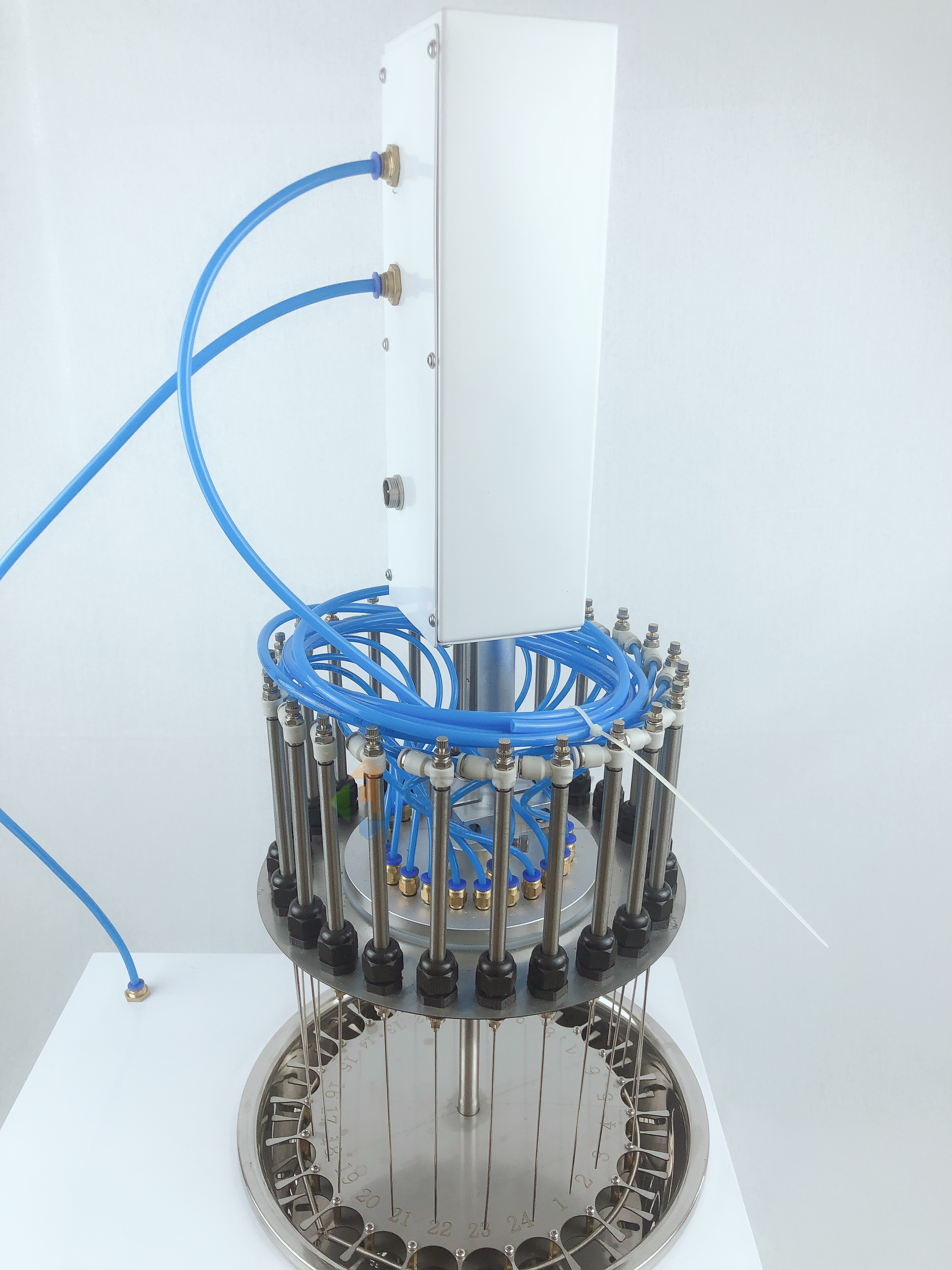 电动圆形水浴氮吹仪JT-DCY-24YL 水浴氮气吹扫仪