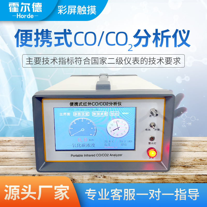 一氧化碳二氧化碳气体分析仪 HED-HW300