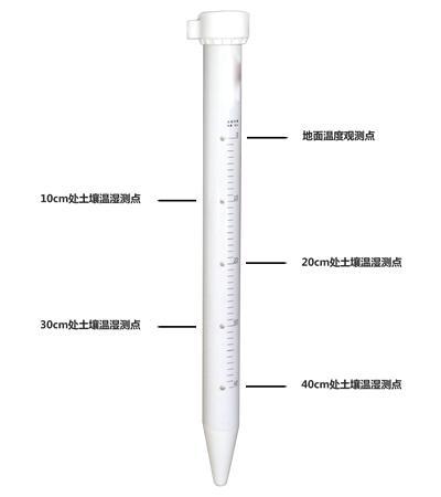 管式墒情土壤水分土壤温湿度记录仪