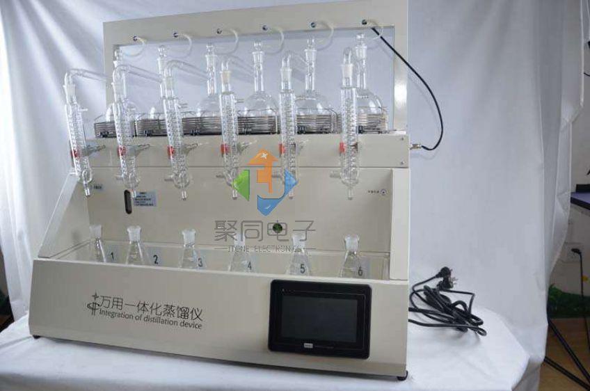 四川全玻璃蒸馏器JTZL-6Y自动蒸馏仪