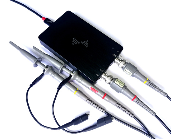 DSCope超便携示波器 50M带宽 200M采样 双通道 