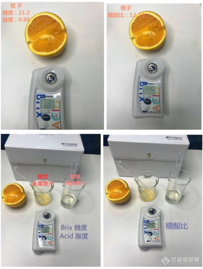 ATAGO（爱拓）柑橘糖酸度测量.png