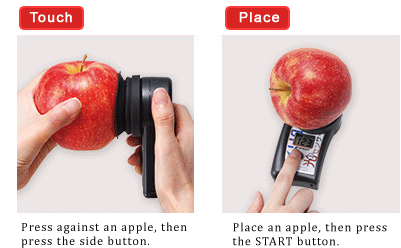 ATAGO（爱拓）水果无损糖度计2种测量方法.gif
